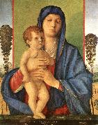 BELLINI, Giovanni Madonna degli Alberetti  25 oil